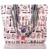 Strandtasche mit Beauty Motiv und Reißverschluss