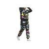 Adidas Originals Jeremy Scott Archive SS23 Archive Pants Breathable Cuffed Knit Sports Pants Unisex Pants Black IA0096