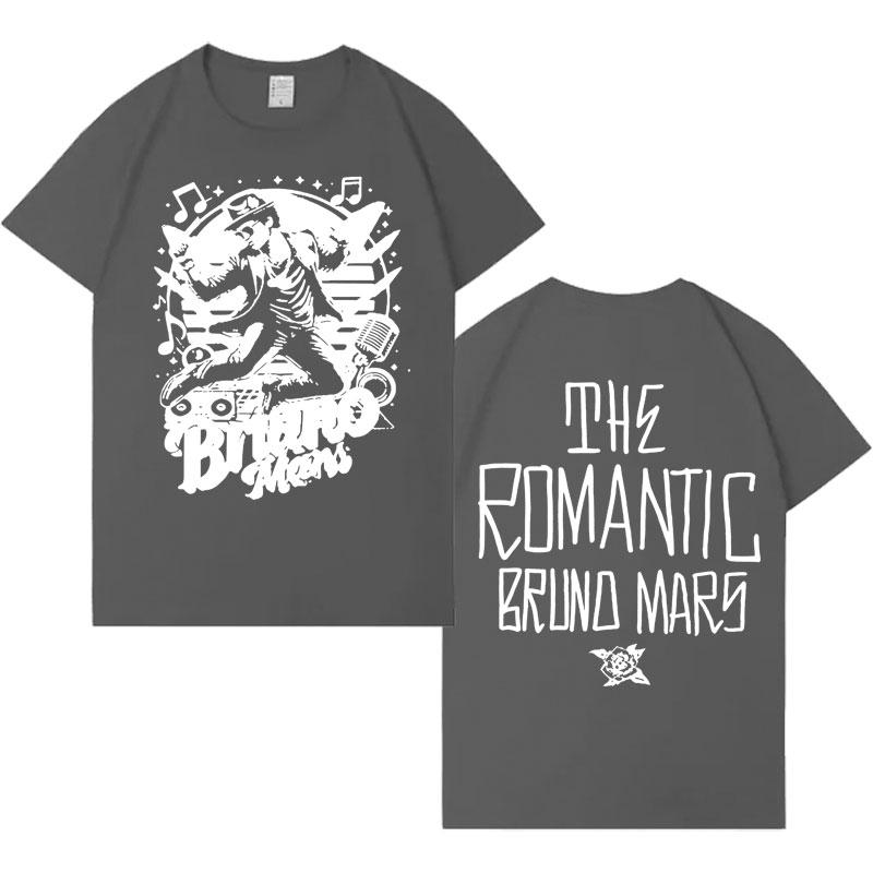 Rapper Bruno Mars Hip Hop Music Graphics Tshirts Mens Womens Casual High Quality Short Sleeve Tee Shirt Crewneck Cozy Streetwear