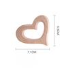Natural Beech Wood Teething Toy Babies 3M Handcrafted Animal-Shaped Chew Stick With Smooth Finish