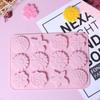 Multicavity Mix Flower Silicone Chocolate Mold Daisy Candy Biscuit Jelly Cake Decor Mould DIY Blossom Soap Candle Mold Ice Tray