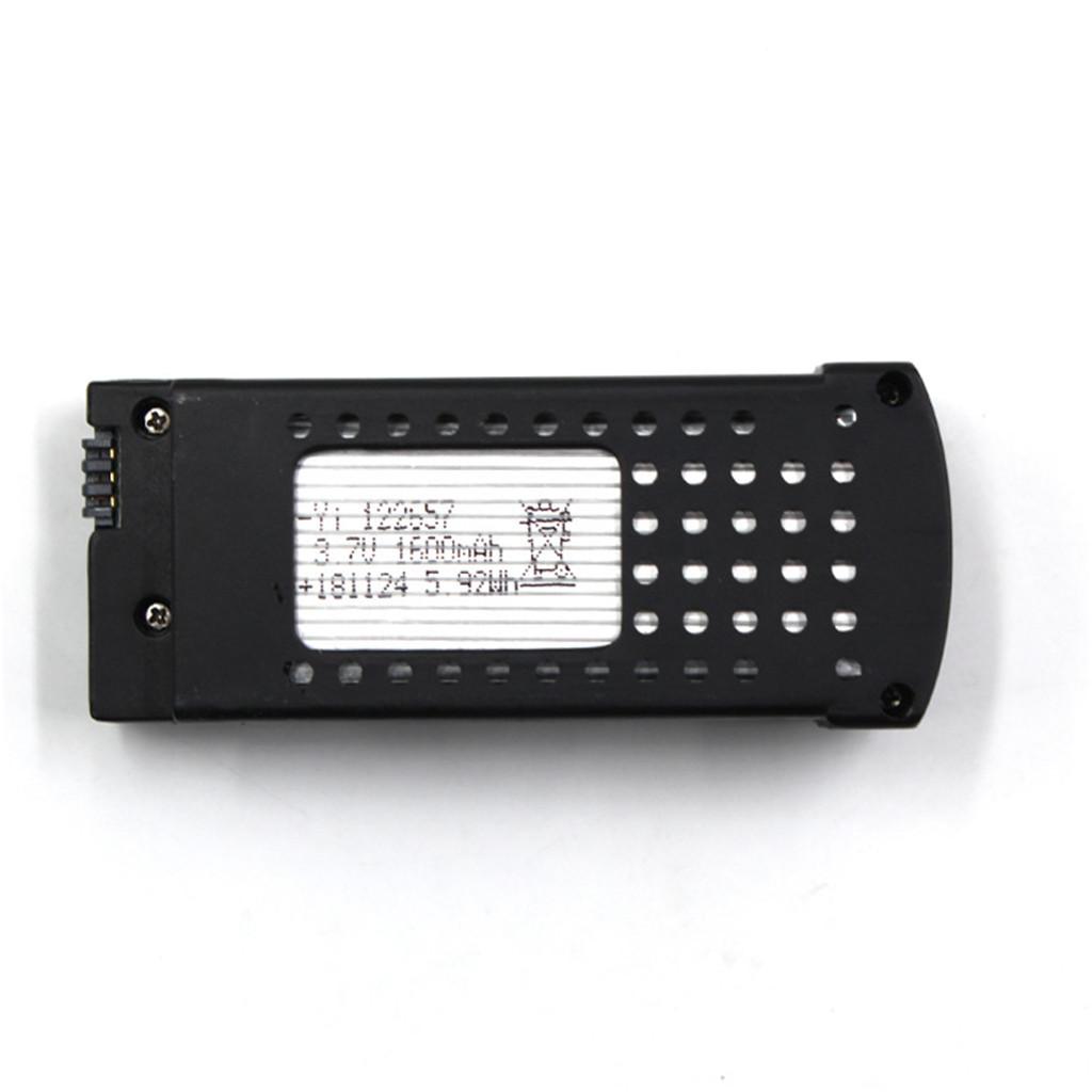 Buy [one] Drone 3.7V 1600mah Li-Po Battery Spare Part For SG106 Optical  Flow Quadcopter at affordable prices — free shipping, real reviews with  photos — Joom