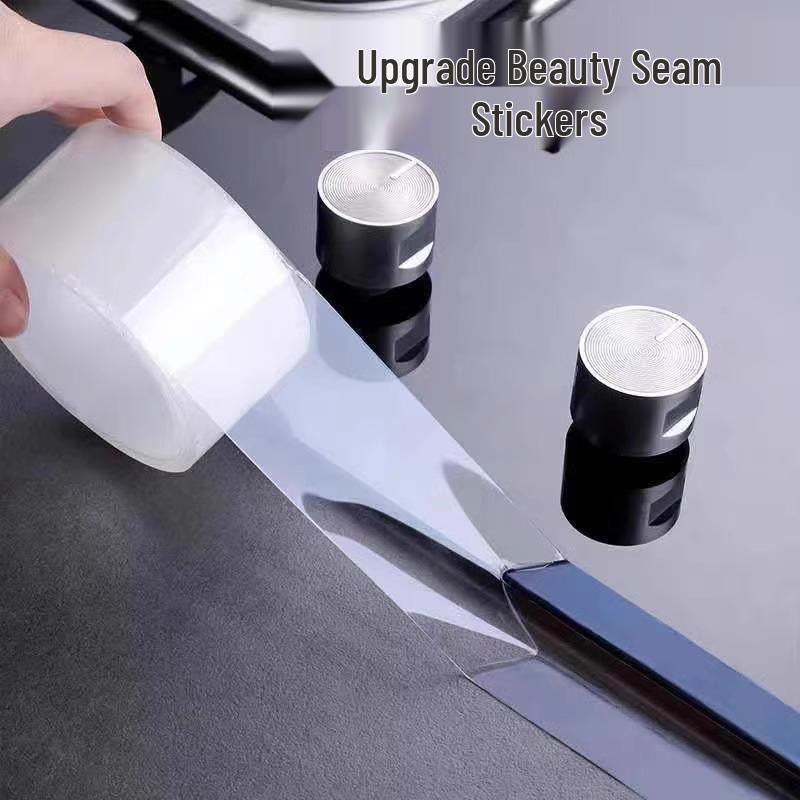 Waterproof Mildew-Proof Kitchen & Bath Edge Sealing Strip for Sinks, Stoves, and Toilets