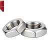 304 Stainless Steel Hex Thin Nut Cap - Sizes M2.5 to M20