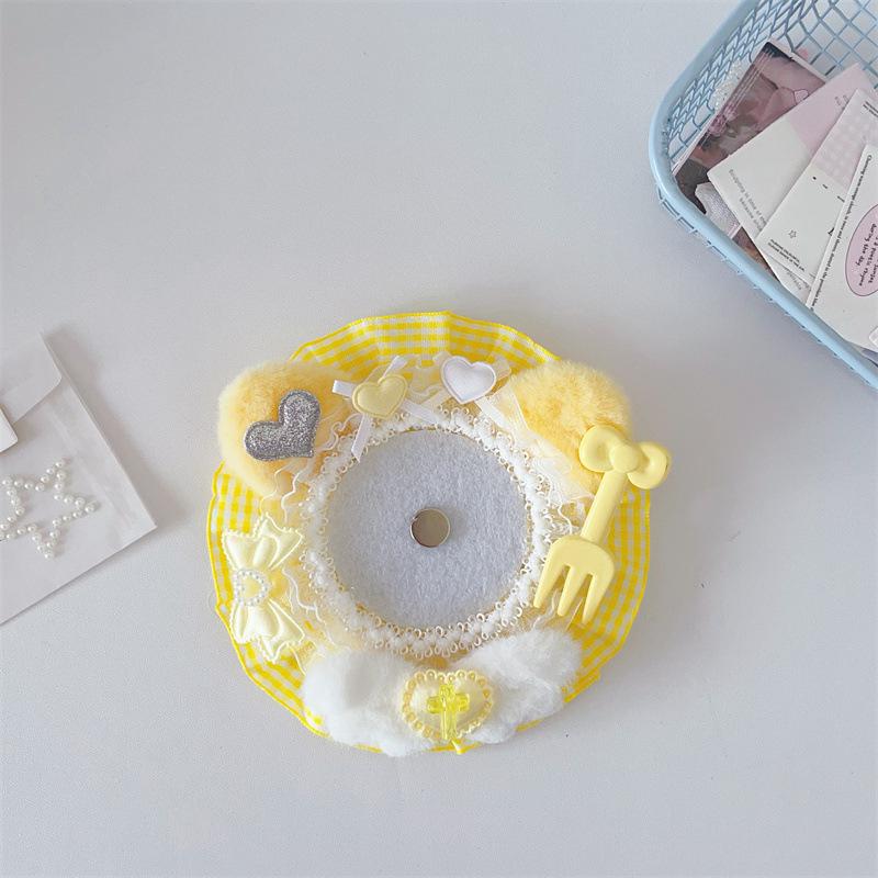 Lace Handmade Cute Girl Brooch Pin Holder & Display for Itabag