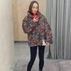 2024 Autumn/Winter European & American Women's Casual Printed Cotton Jacket