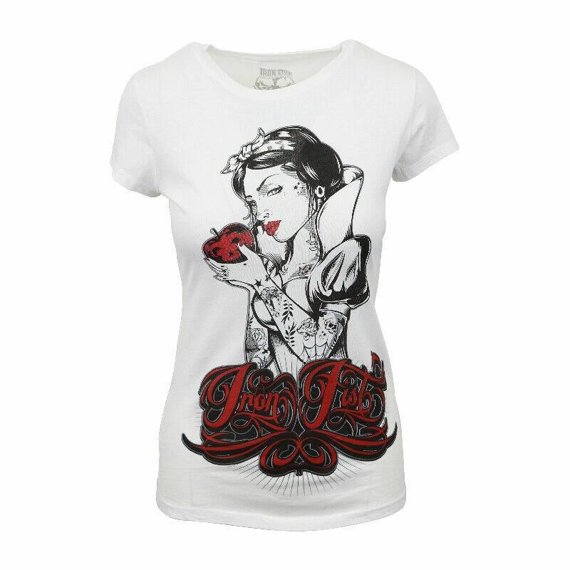 Iron Fist Blanca Nieves Ladies White T Shirt S