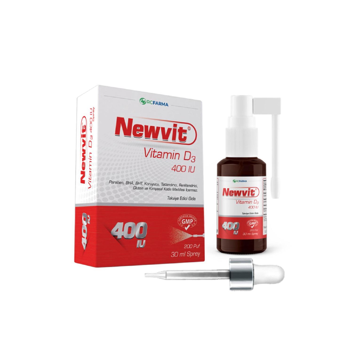 

Vitamin D3 400 Iu Spray