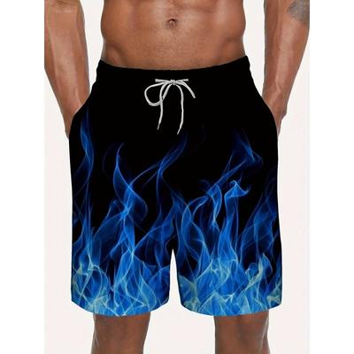 3D-gedruckte Strandhose Herrenshorts Herren Freizeits Shorts Sporthose