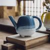 Multi-Color Creative Pot-Shaped Vase Household Ceramic Kettle Flower Arrangement Decorative Ornament Practical Watering Kettle Teapot