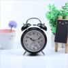 4-inch metal European-style spray painted tower alarm clock night light creative bell modern style gift watch