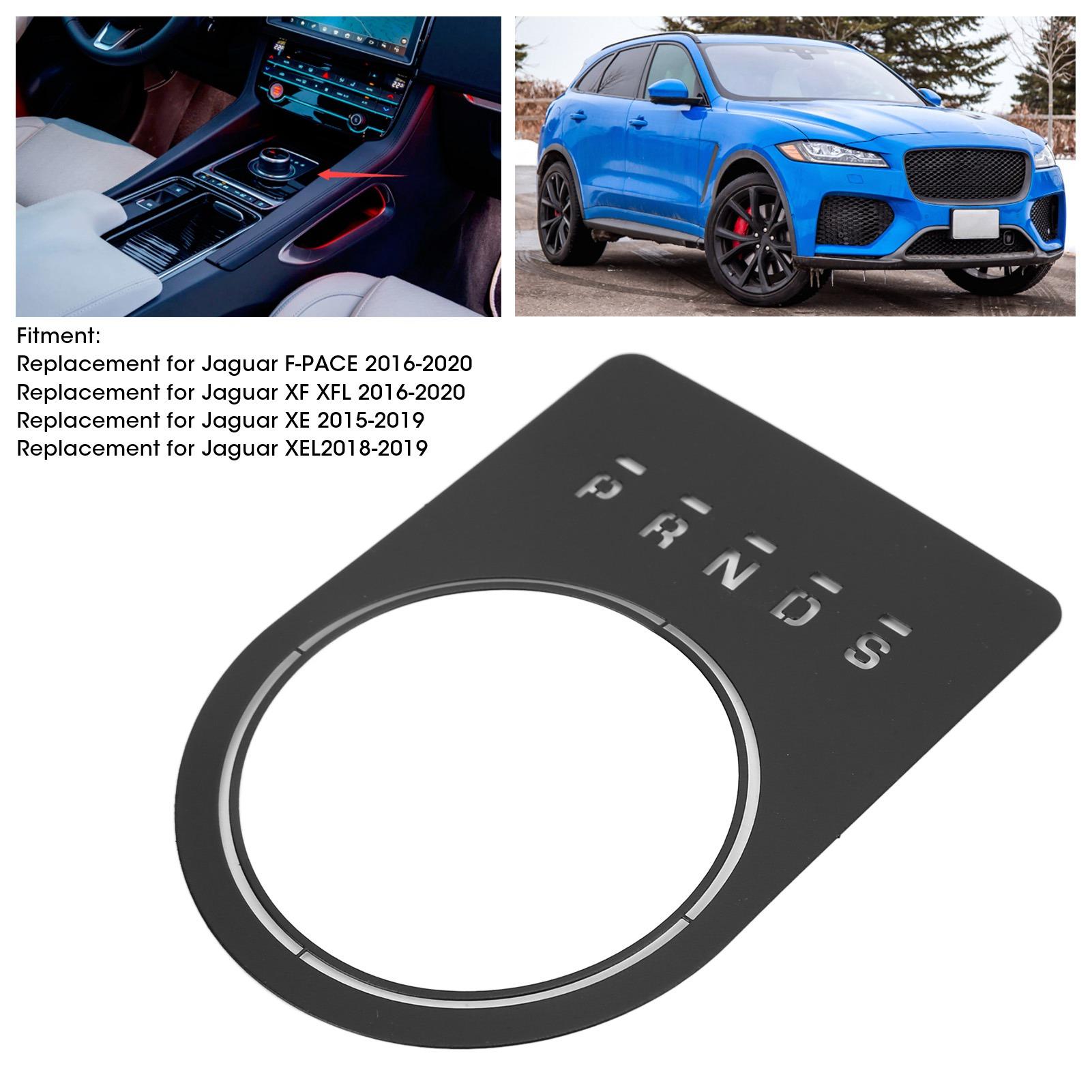

Gear Box Frame Aluminium Alloy Panel Trim Cov Replacement for FPACE 20162020(Black )