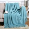 Nordic Tassel Sofa Throw Blanket - Air Conditioning Nap & Hotel Bed Runner, Summer Bed Flag, Bed End Blanket