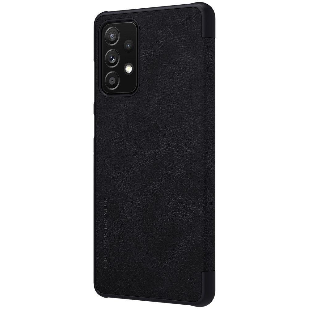 Nillkin Qin Leather Flip Case for Samsung Galaxy A72 4G - Black