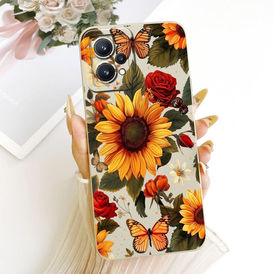 For Realme 9 Pro 5G Case Realme 9 Pro Plus Cover Luxury Painted Candy Silicone Shockproof Bumper On Realme 9 RMX3521 9Pro+ Funda
