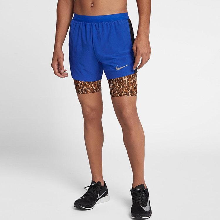 Nike Dri-FIT Reflective Quick Dry Running Sports Training Shorts Blue Men's BQ8191-405
