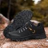 Men's Outdoor Hiking Shoes Low Top Lace Up Non-slip Casual Sneakers Trekking Running Sneakers For Spring/Autumn