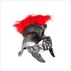 Helmet Feather Lion Cap Spartacu Samurai Roman Hat Helmets Spartan Warrior Hat Masquerade Helmet