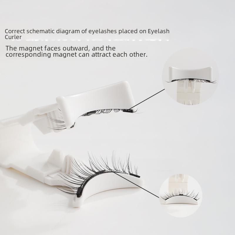 New Style Magnetic False Eyelashes & Curler Set – Little Devil Collection