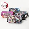 New Year's Day Demon Blade Cartoon Pencil Case - Student Stationery Box with Button Closure
