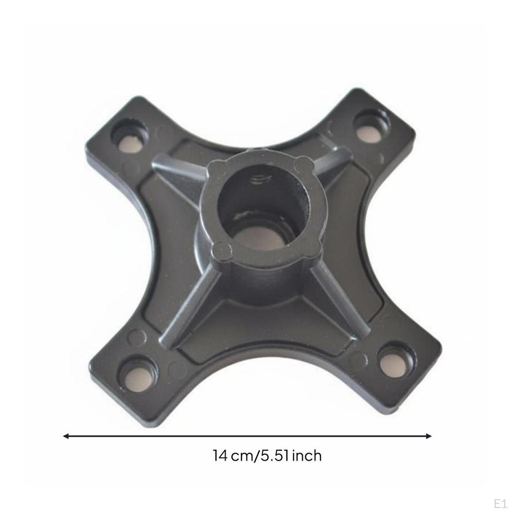 Drum Stool Bracket Aluminum Alloy Throne Base Plate Universal Seat Mount Support for Drummers,