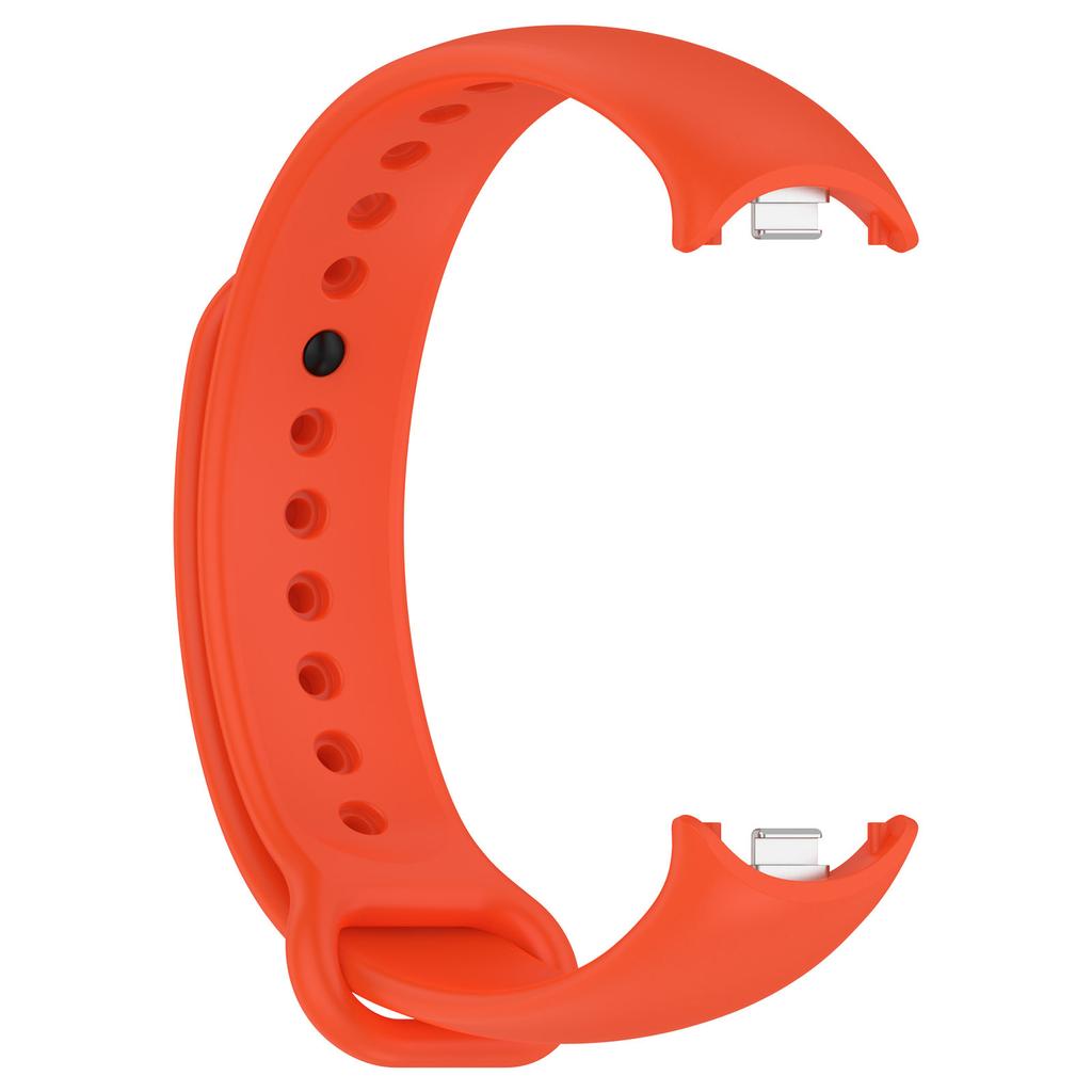 Silicone Strap for Xiaomi Mi Band 9 8 Strap NFC Sport Metal-plug Rubber Bracelet Wristband For Xiaomi Smart Band 8 Accessories