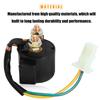 QAZAKY Starter Solenoid Relay Yamaha Badger Big Bear Breeze Champ Grizzly Kodiak Radian Moto-4