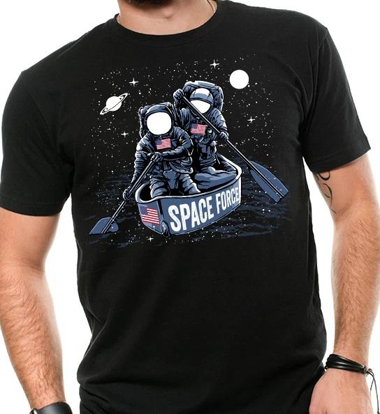 Trump Space Force T-T-shirt American Flag Space Force Political T T-shirt USA T-shirt XL