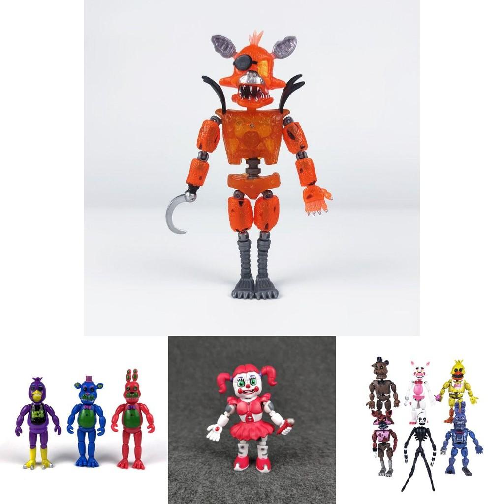 Koleksiyon Ürünü Olarak Sergilemek İçin Mükemmel Hassas Fnaf Aksiyon Figürü Oyuncak Seti