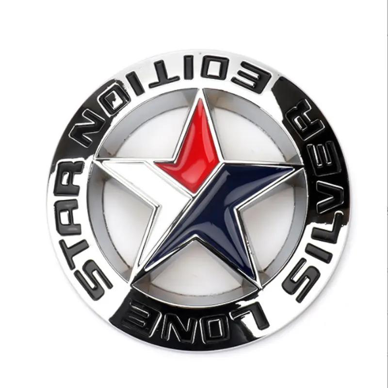 Logo Badge LoneStar EDITION Metal Car Stickers For Lone Star Texas Off-Road Modified accessories Car