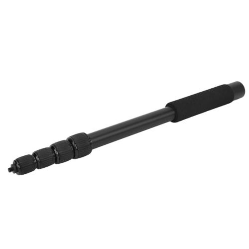 Microphone Boom Arm, Aluminum Alloy Handheld Microphone Extension Arm, Portable Heavy-Duty Microphone Boom Pole with Soft Foam Handle (5 Sections)