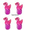 4PCS Car Tire Duck Valve Stem Cap Sedan Dust Cap Aluminum Stem Caps1
