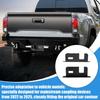 For Ford Maverick Rear Bumper Cover Plate Rear Bumper Hitch Protector Cover Weatherproof Protector Plate For Truck Trailer Daily