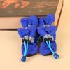 4Pcs Pet Dog Rain ShoesDog Booties Anti Slip Waterproof Dog Rain Shoes Thick Warm Dog Puppy Dog Socks Booties