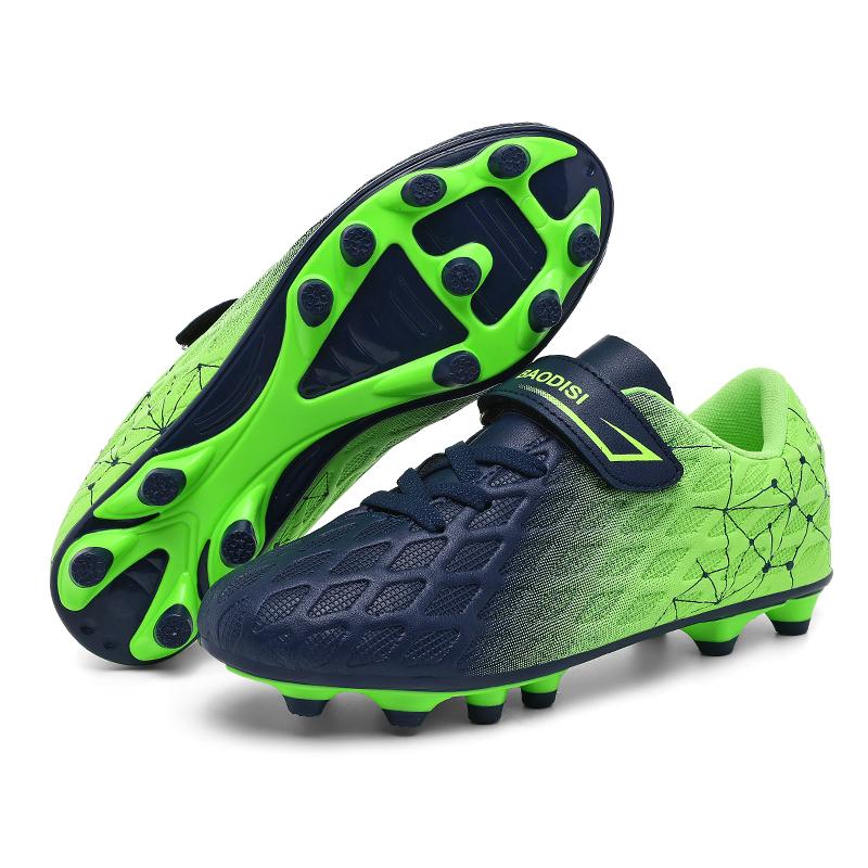 28-39 Crampons Football Garçons Caoutchouc Picots Semelle Souple Enfant Professionnel Gazon Artificiel Entraînement Crampons Football Filles