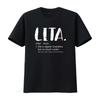 Lita T Shirt for Women Mothers Day Idea Cute Grandm  Fashionable with Unique Prints Vintage Washed Streetwear Comfortable Soft