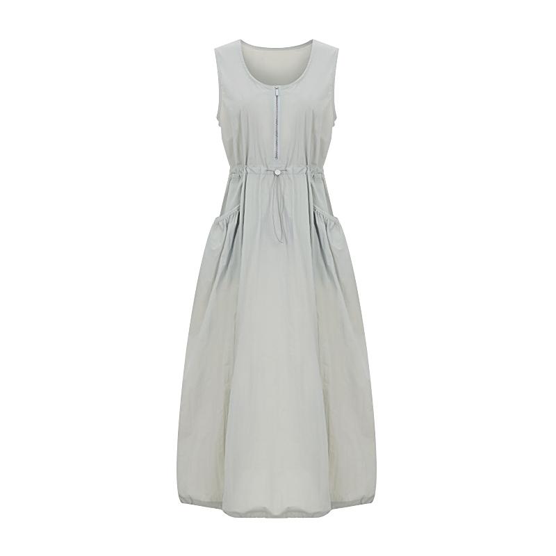 SELLY'S Rustling String Sleeveless Dress_I6B-Cop003