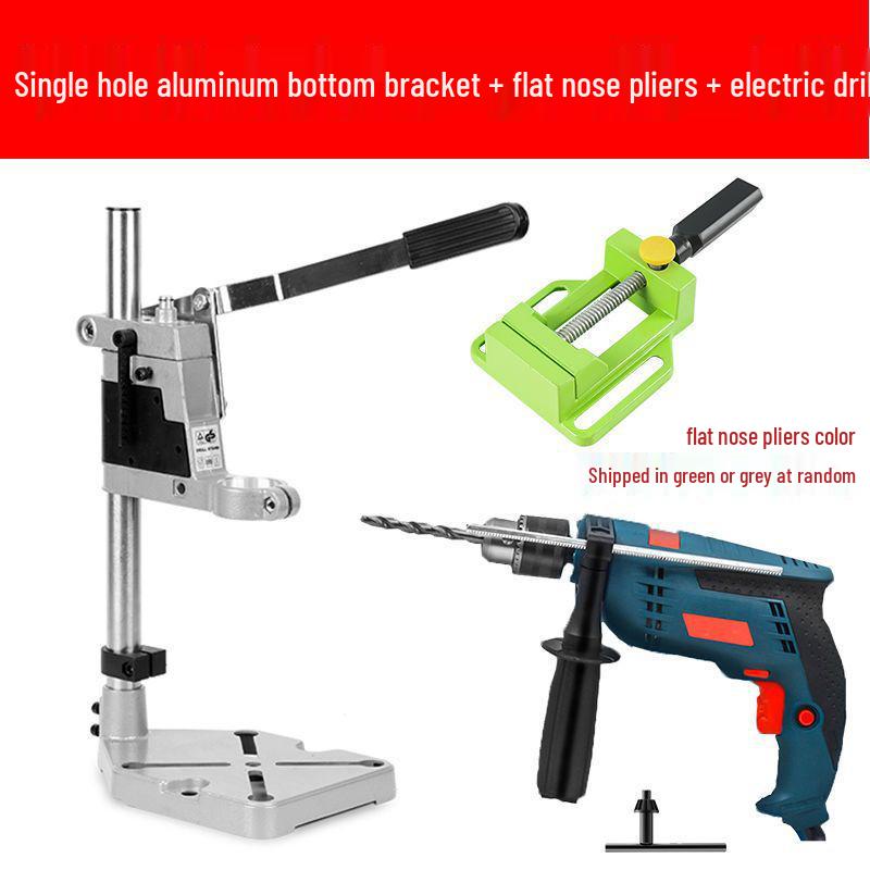 High-Precision Multifunctional Bench Drill Stand for Hand and Electric Drills