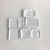 18Pcs/Set Mini White Kitchenware Toy Drink Cups Small Plate Small Dish Tableware Miniatures Diy Pretend Play Mini Plastic Toy