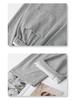 Women's Gray Wide-Leg Slimming Sweatpants - 2025 Spring Collection