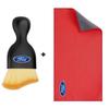 Car Towels Cleaning Drying Cloth with Car Cleaning Brush CAR Accessories For Ford Focus 2 MK2 MK3 Fiesta Mondeo Ranger Kuga