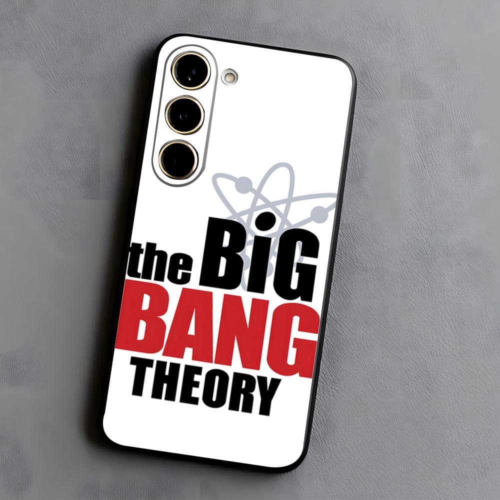 America TV The Big B-Bang Theory Phone Case For Samsung S25 S24 FE S23 S22 S21 Plus S20 Ultra Note20Ultra Black Soft Shell