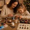 Nativity Bead Craft Kit 3D Beaded Craft Figurines Decor Beading Christmas Figures Kit For Men Women Adults Dad Wife Husband