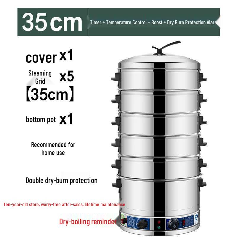 Multi-Layer Stainless Steel Steamer Pot