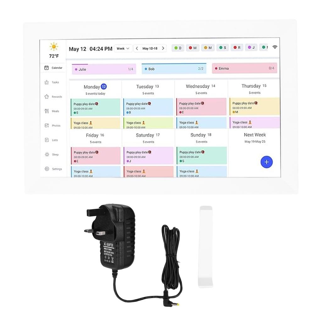 1080P Smart Digital Calendar Touchscreen 15.6 Inch WiFi Interactive Display Digital Picture Frame Calendar Planner  for Family