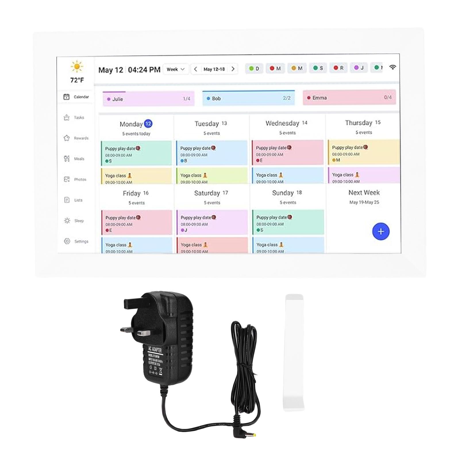 

15.6 Inch Touchscreen WiFi Smart Digital Calendar Interactive Display Digital Picture Frame Calendar Planner with APP for Family
