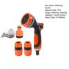 1 Set Garden Hose Nozzle 10 Patterns Watering Professional Eco-friendly Window Car Washing Sprayer Nozzle Home Use