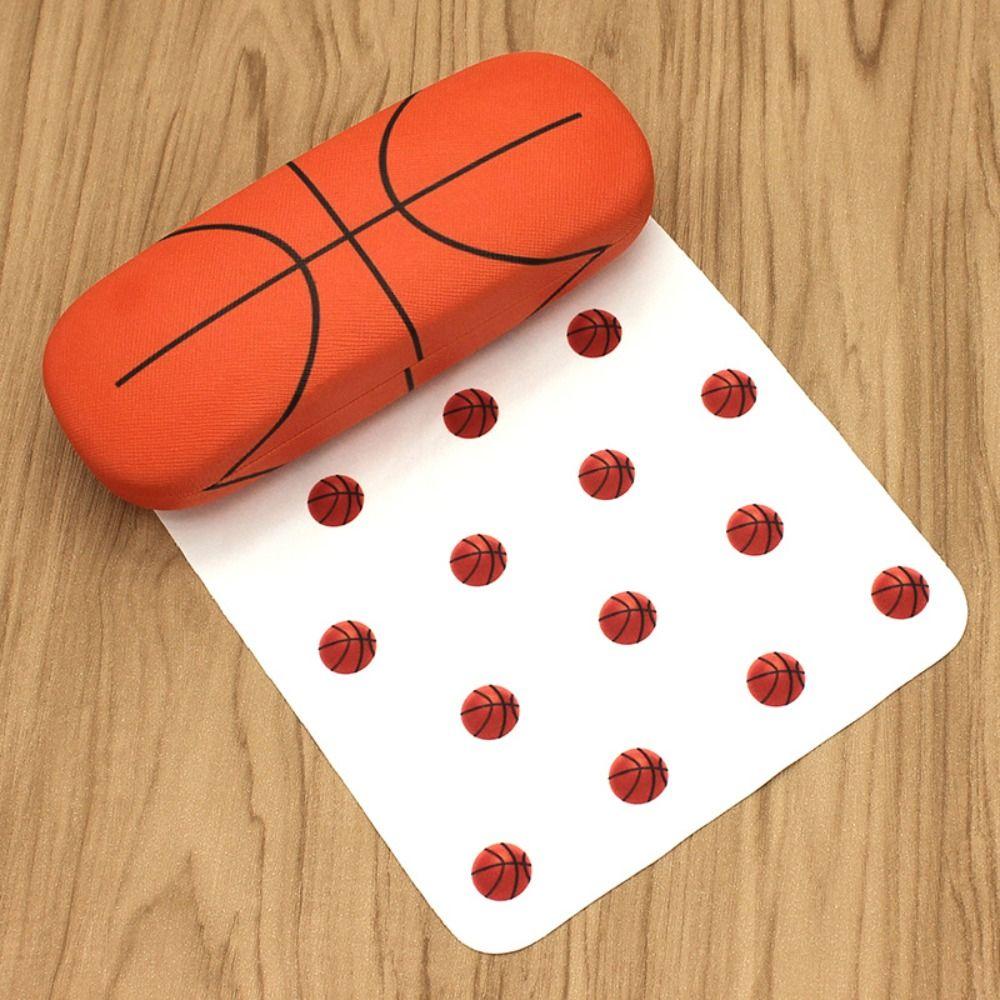 

Футляр для очков из ткани с рисунком баскетбола и футбола, Портативный футляр для очков, Мужской Basketball type