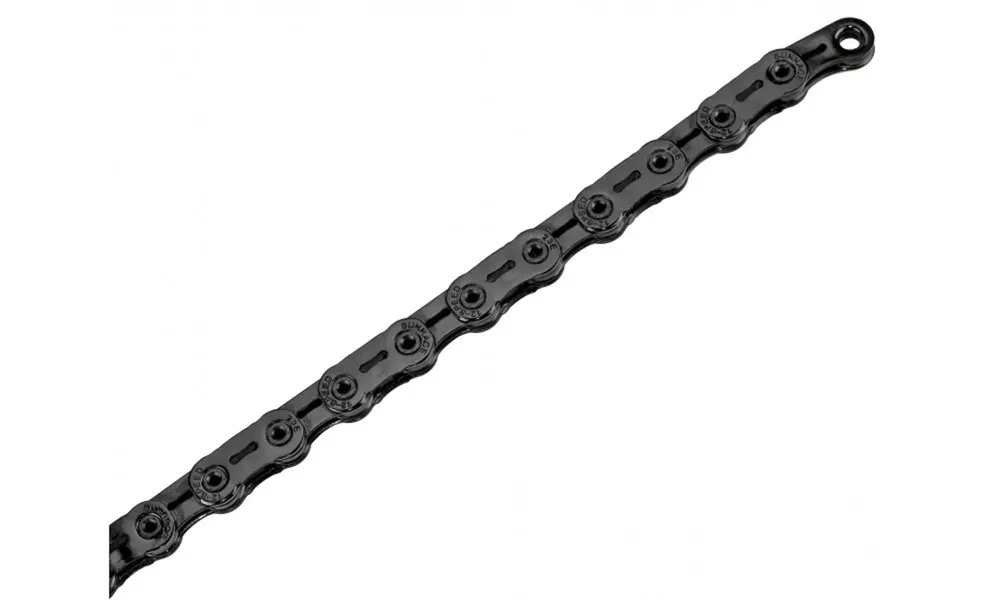 

SunRace SUNRACE Flat Top Chain 12S 126 Links Ti Black CN-12Z1 чёрный