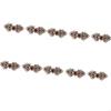 Metal Cheongsam Knot Buttons for Jackets Cloaks Dress Coat Clothing Decoration J0MC